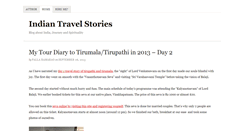 Desktop Screenshot of indiatravelspirit.com