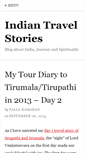 Mobile Screenshot of indiatravelspirit.com